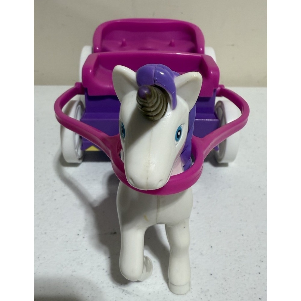DORA THE‎ EXPLORER MUSICAL MAGIC CARRIAGE & UNICORN 2005 RETIRED Not Working